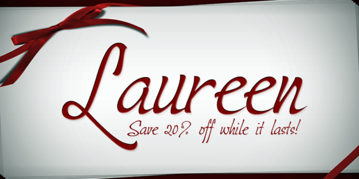 Laureen Regular Font preview
