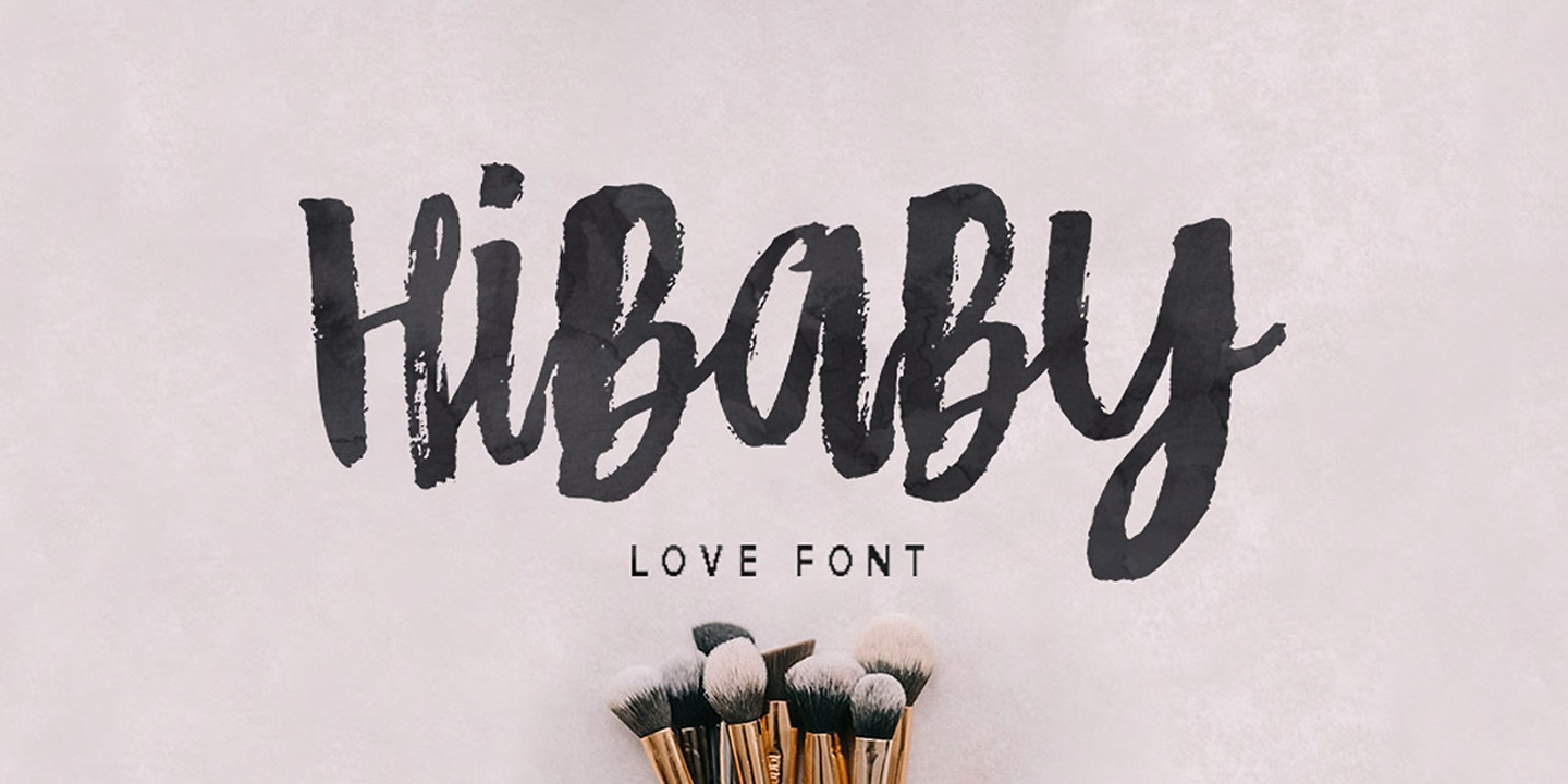 Hibaby Font preview