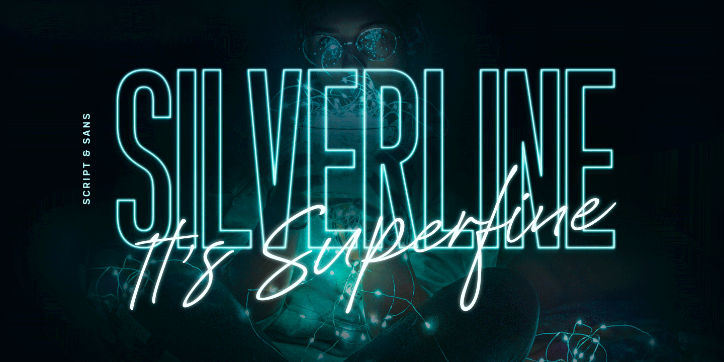 Silverline Regular Font preview