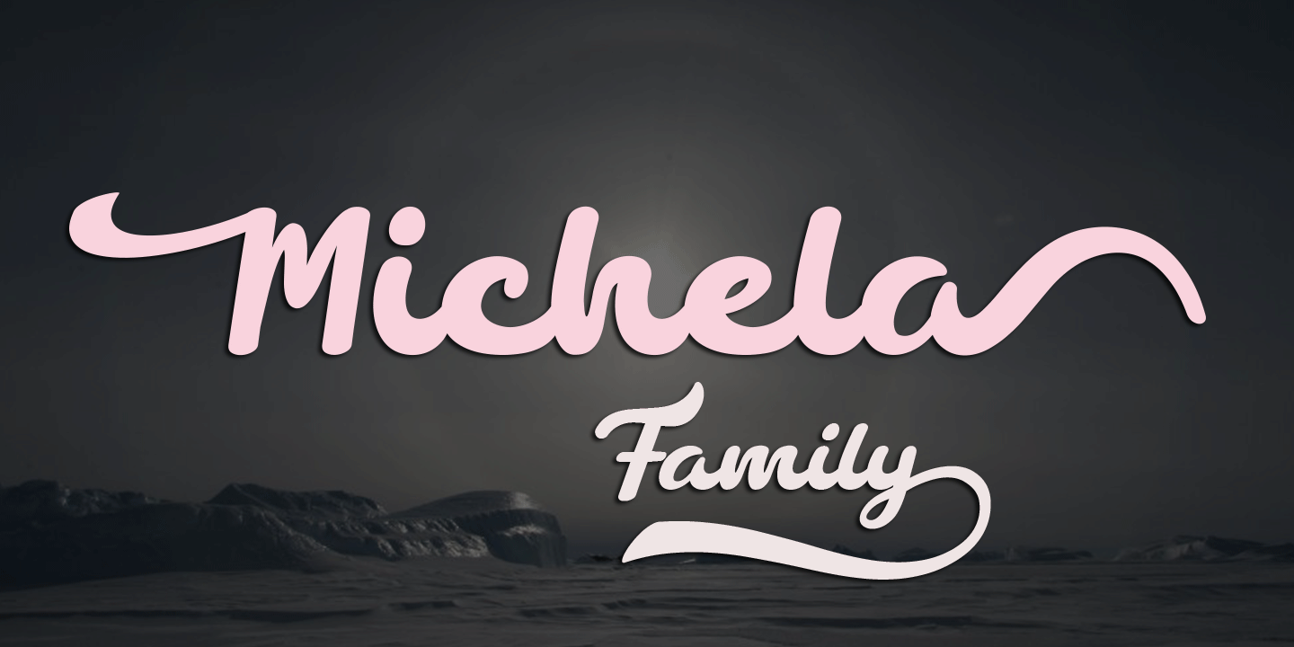 Michela Regular Font preview