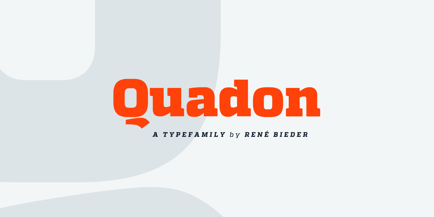 Quadon Medium Font preview
