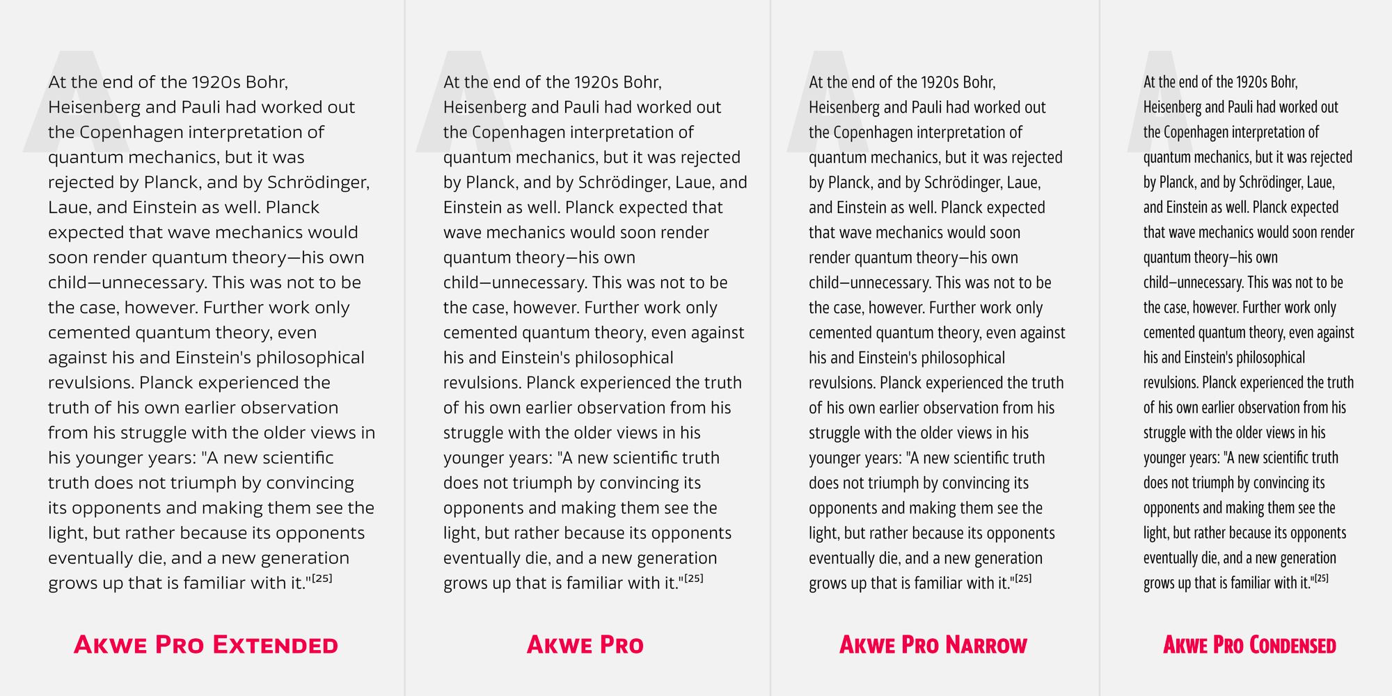 Akwe Pro Extended Medium Font preview