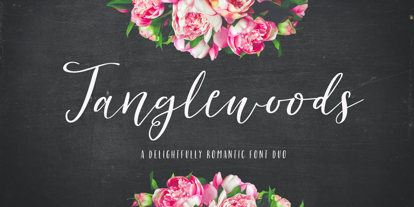 Tanglewoods Regular Font preview