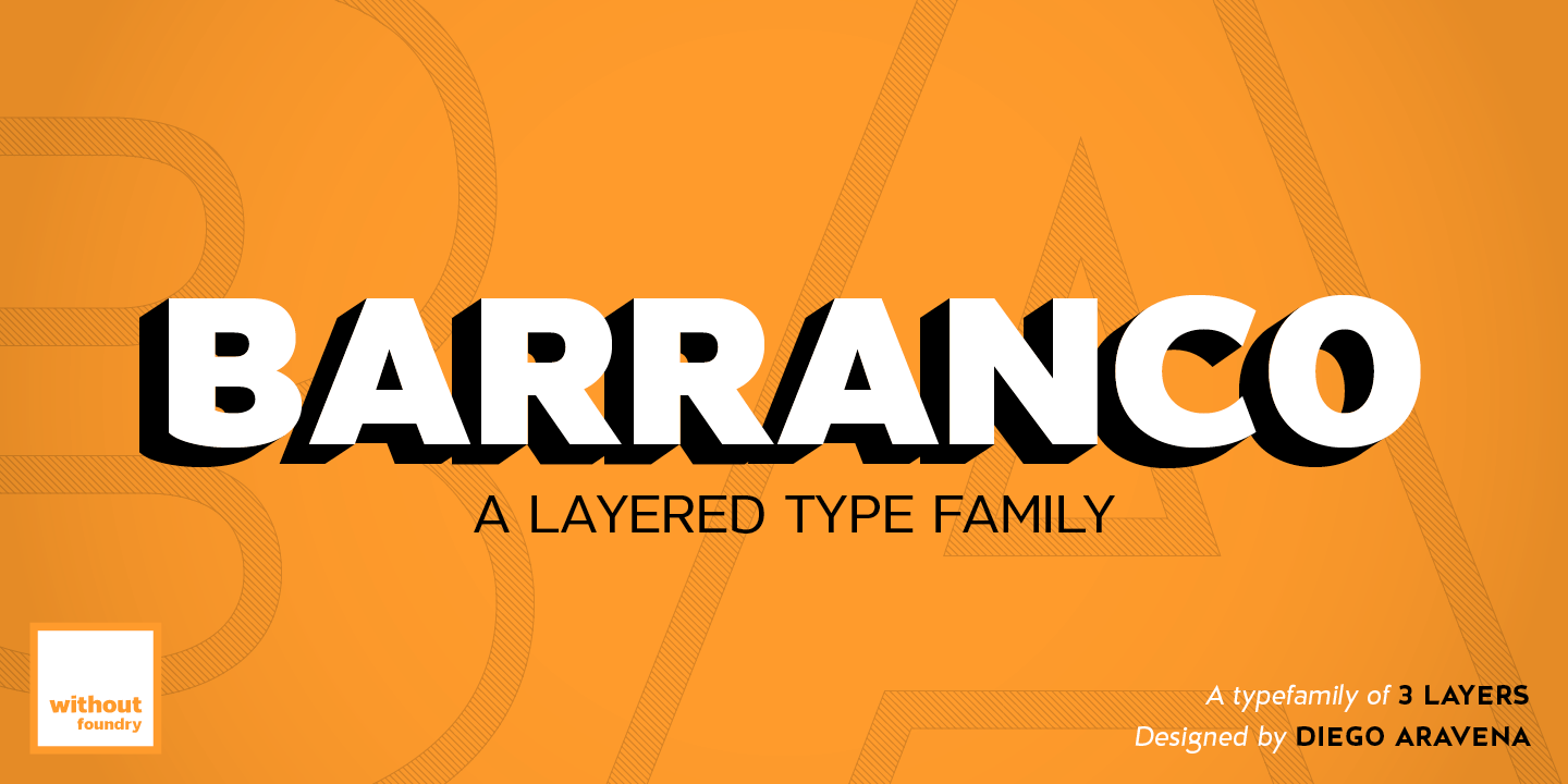 Barranco Regular Font preview