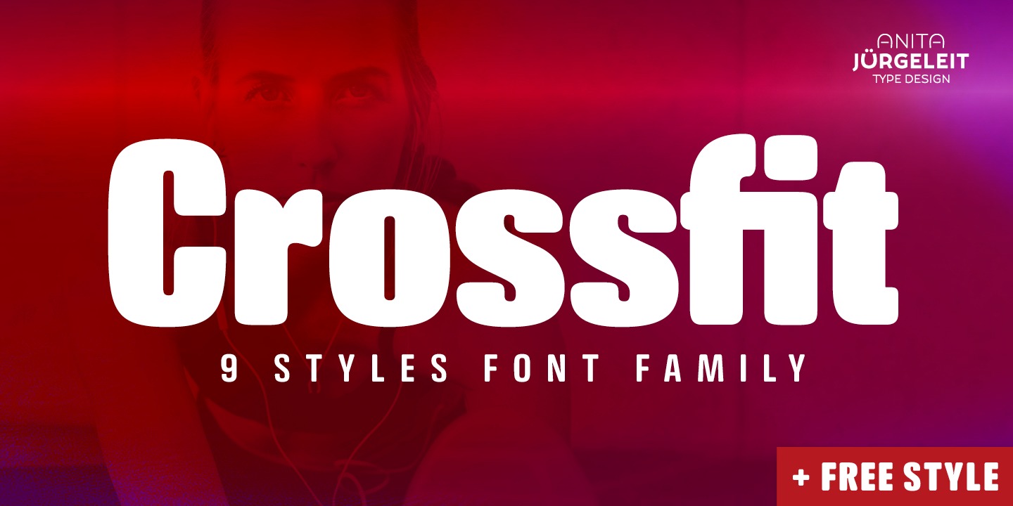 Crossfit Font preview