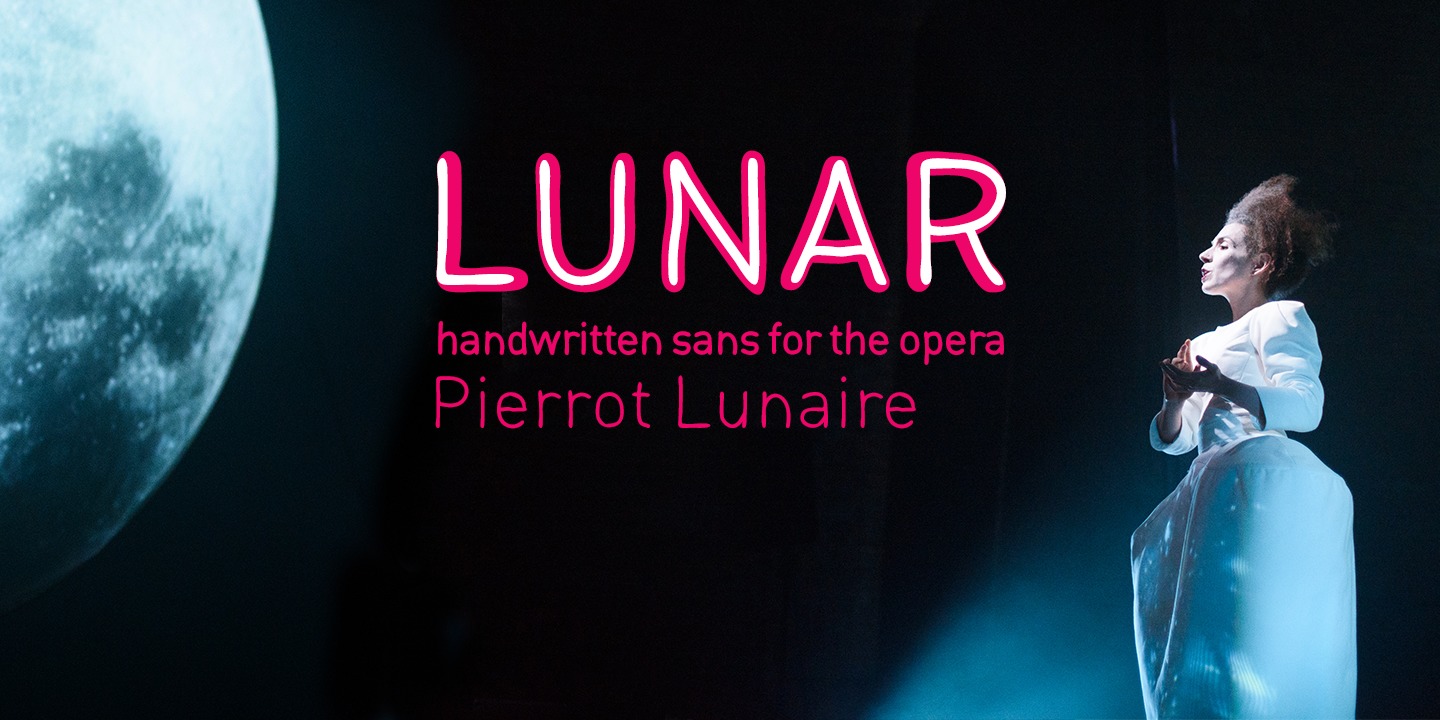Lunar Regular Font preview