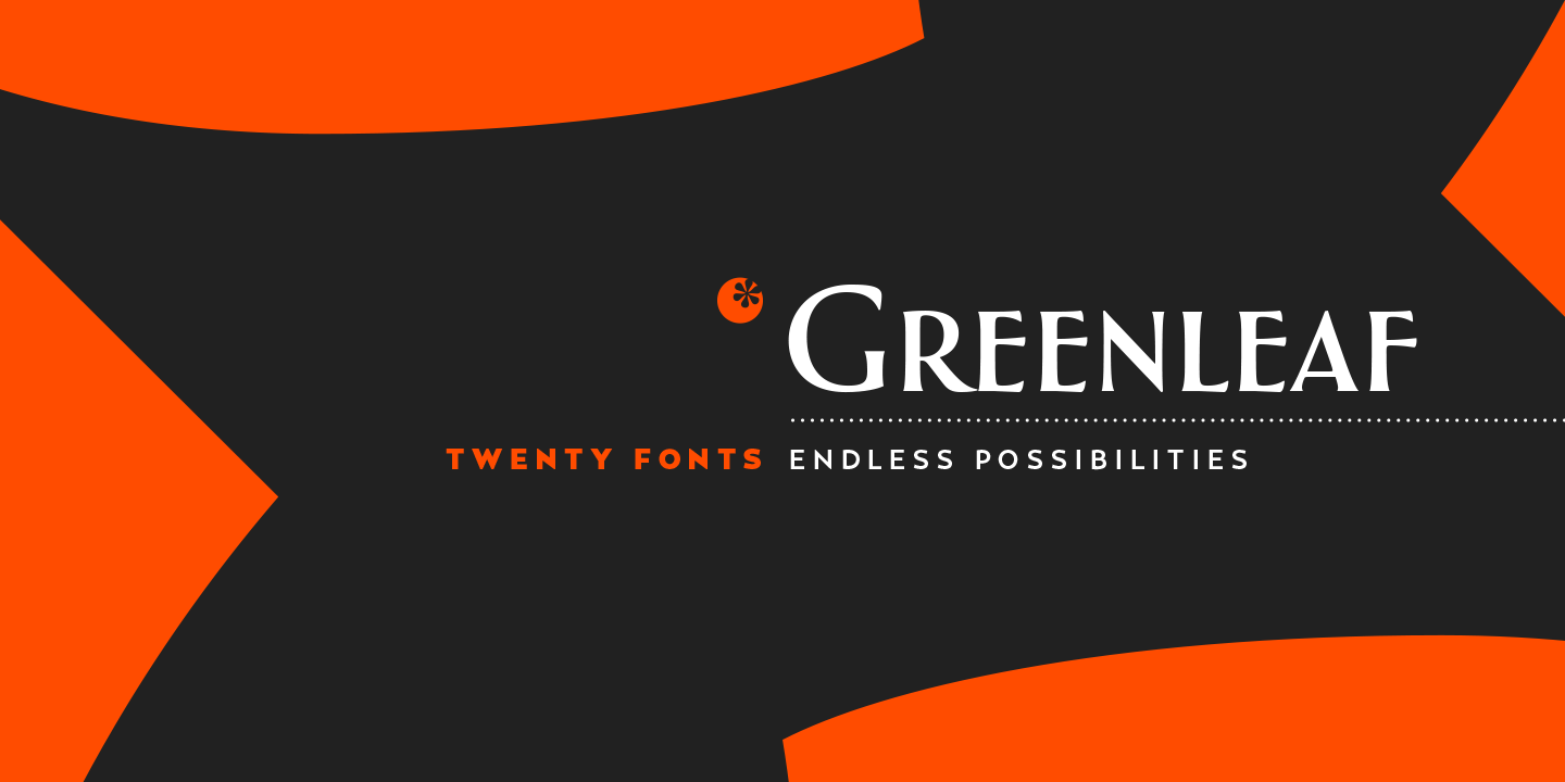Greenleaf Font preview