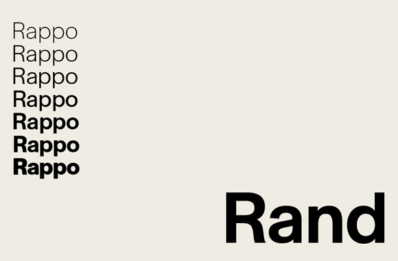 Rand Font preview