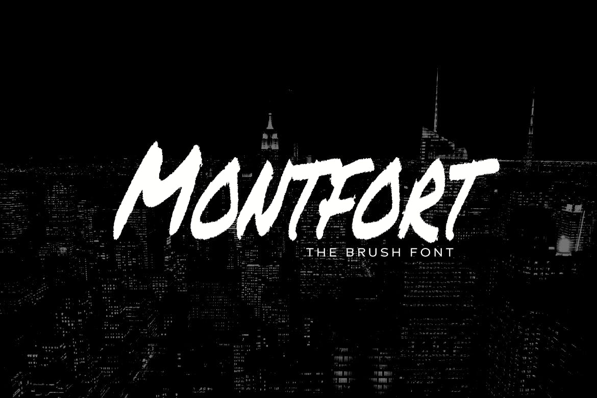 Mont Fort Regular Font preview