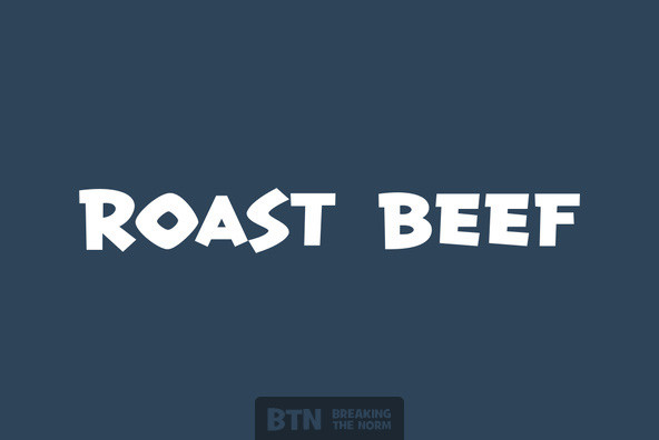 Roast Beef BTN Font preview