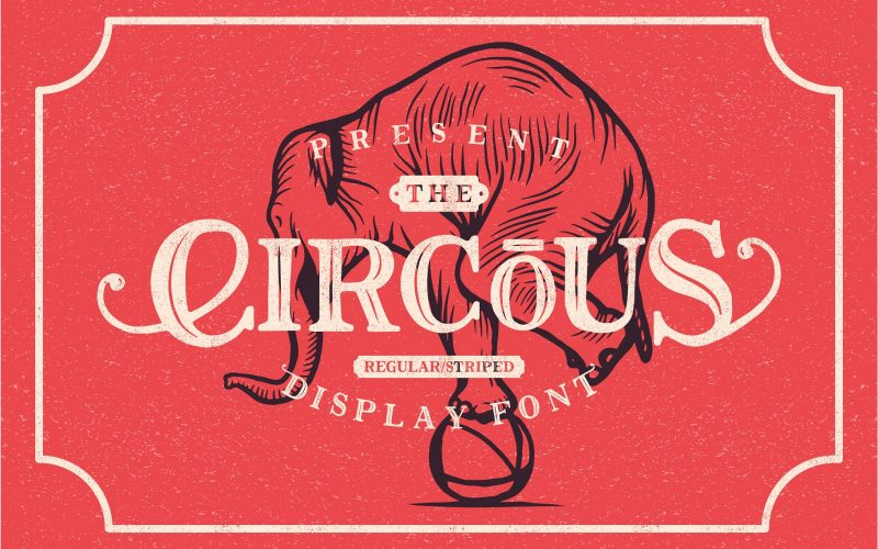 The Circous Regular Font preview