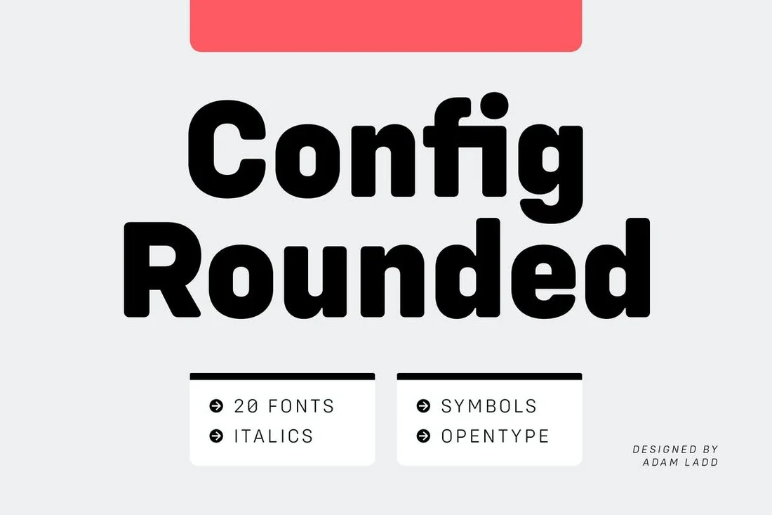 Config Rounded Font preview