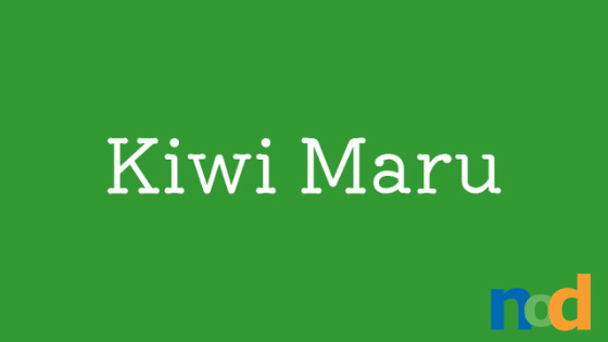 Kiwi Maru Font preview