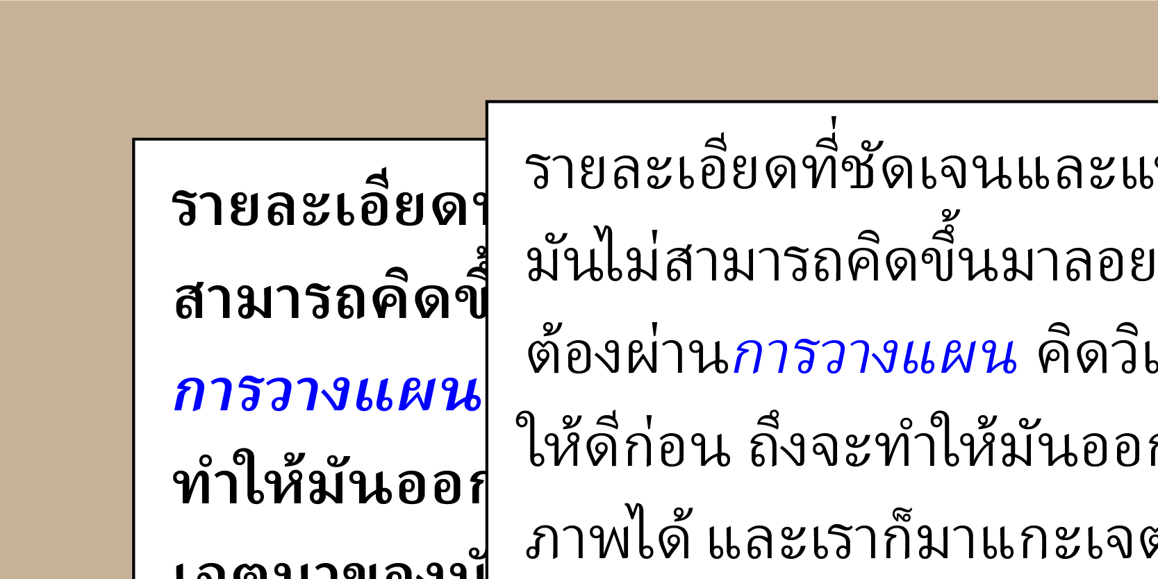 Adobe Thai Regular Font preview