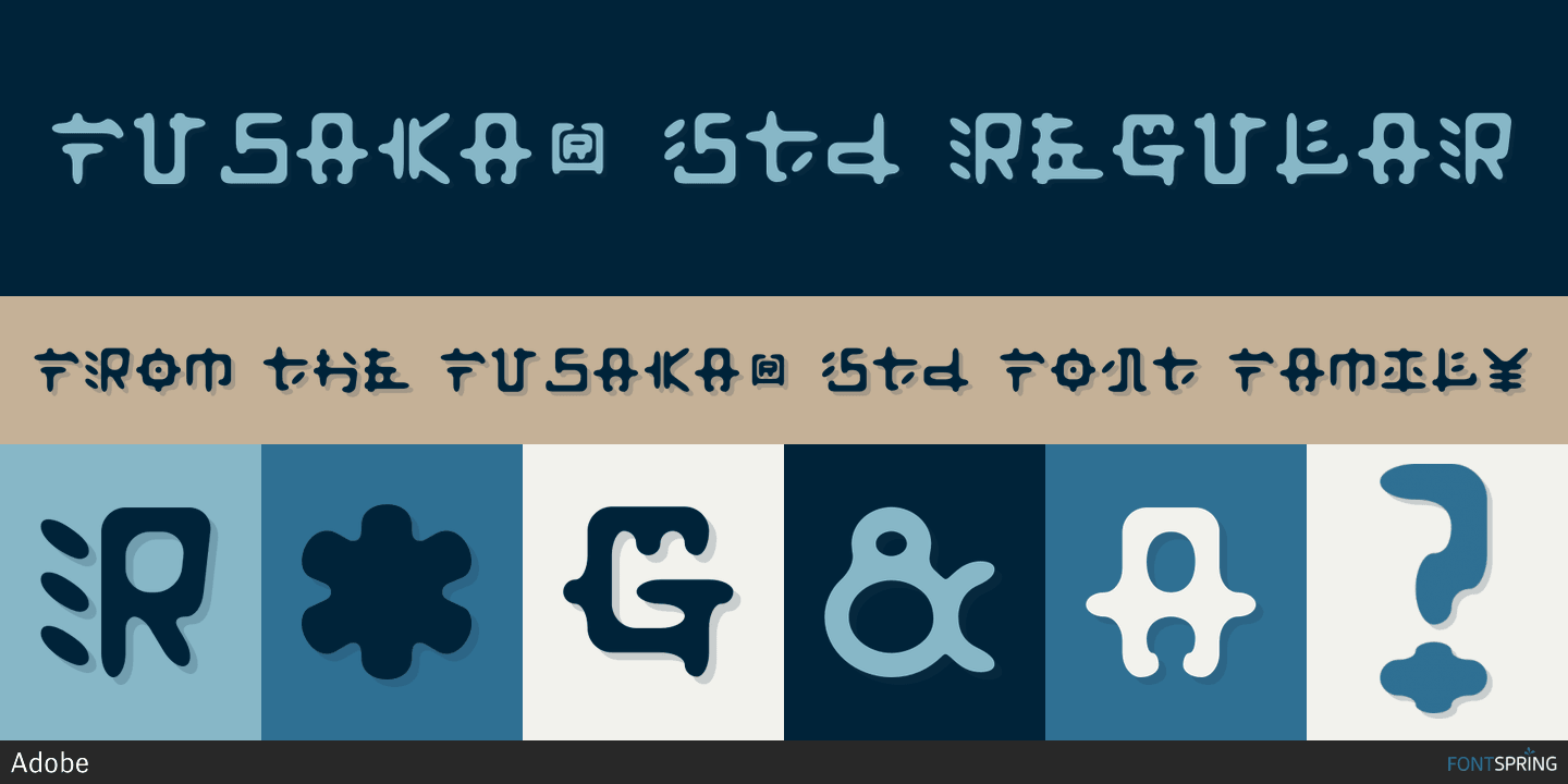 Fusaka Font preview