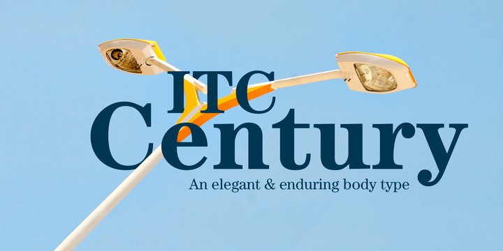 ITC Century Light Font preview