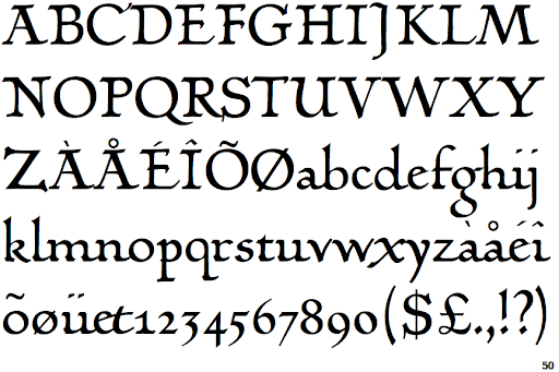 Linotype Holiday Pi 1 Font preview