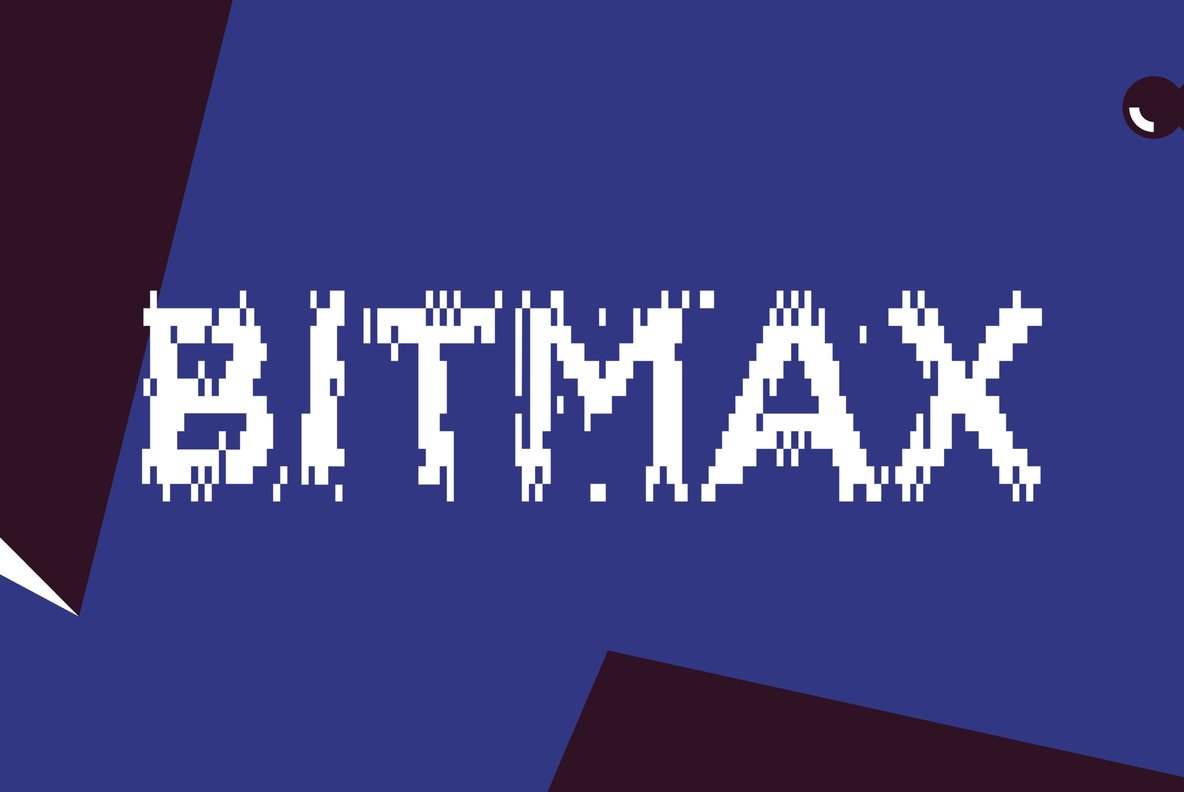 Bitmax Regular Font preview