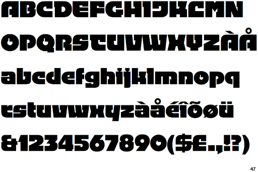 Linotype Fehrle Display Font preview