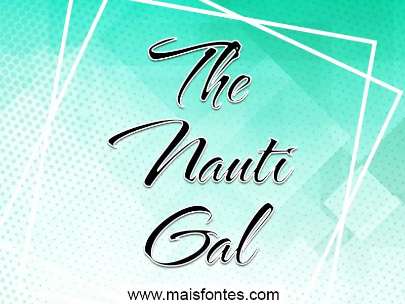 The Nauti Gal Regular Font preview