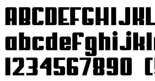 My Puma Font preview