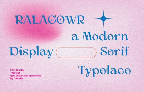 Ralagowr Font preview