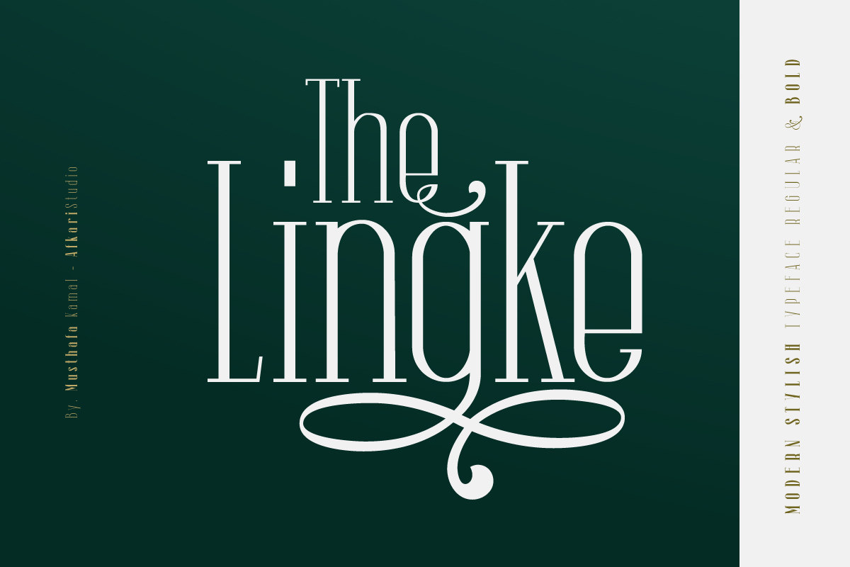 The Lingke Font preview