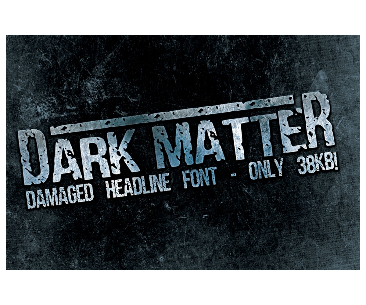 Horde Dark Matter Bold Font preview