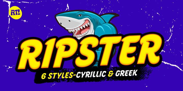 Ripster Font preview