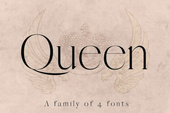 Queen Regular Font preview