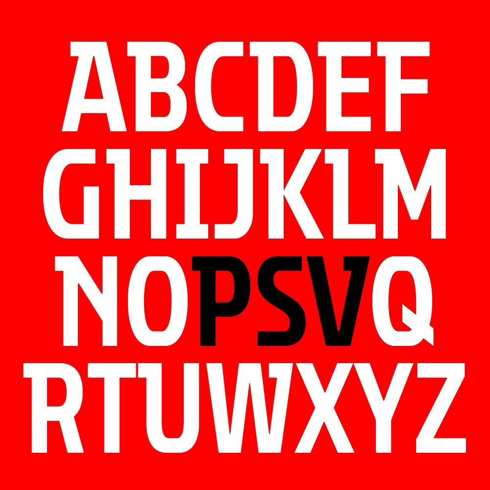 PSV Condensed Font preview
