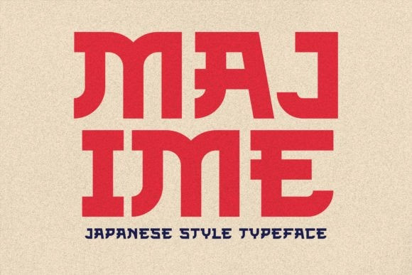 Majime Font preview