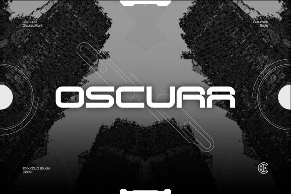 Oscura Font preview