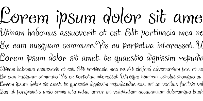 Sladkoeshka Regular Font preview