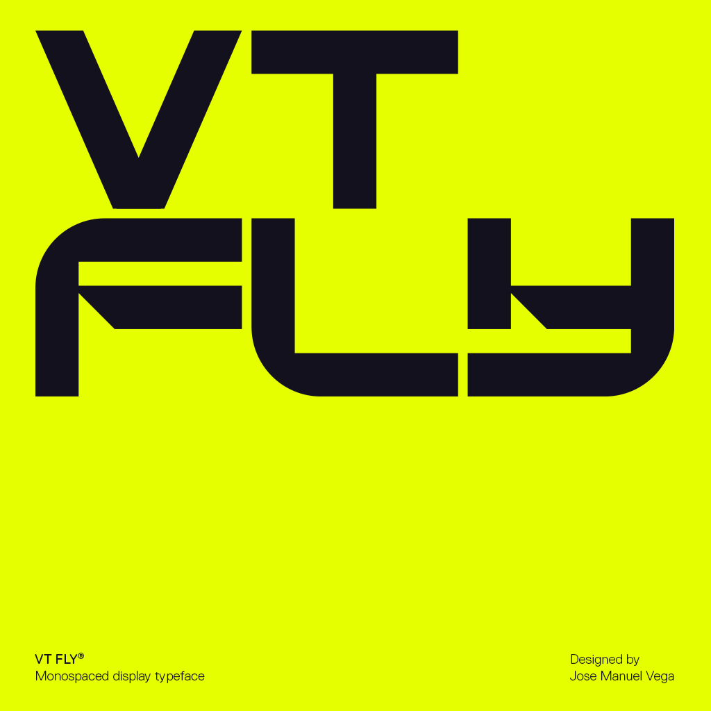 VT Fly Regular Font preview