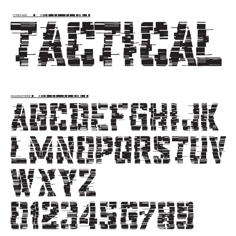 Tactical Neural Implant Font preview