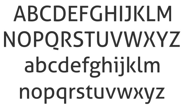 Very Sans Medium Font preview