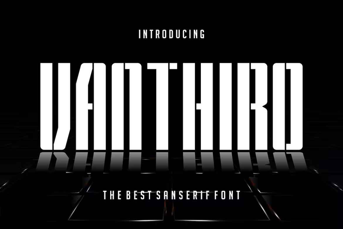 Vanthiro Font preview