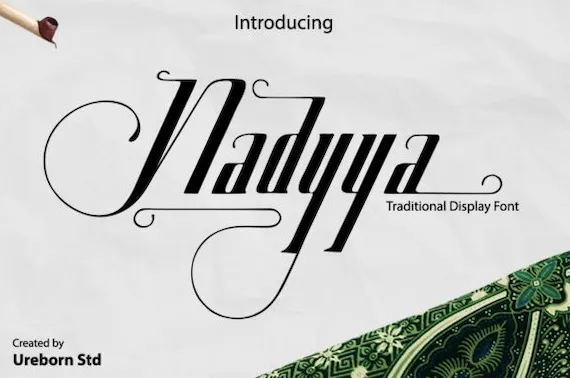 Nadyya Font preview