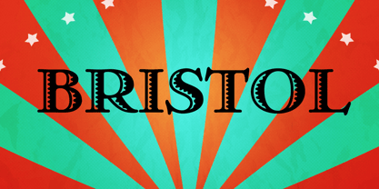 Bristol Regular Font preview