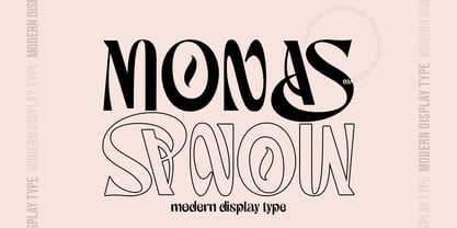Monas Font preview