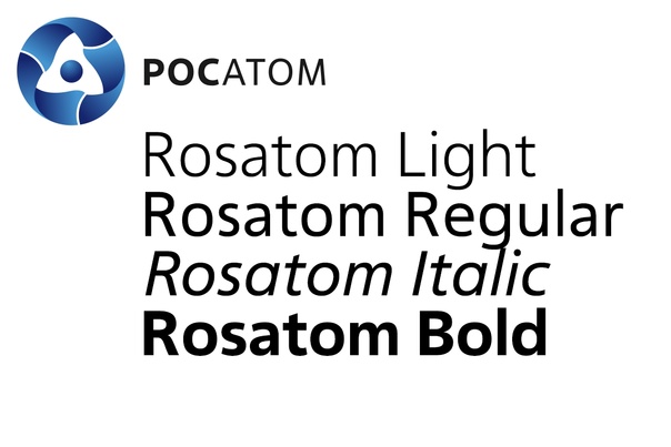 Rosatom Regular Font preview