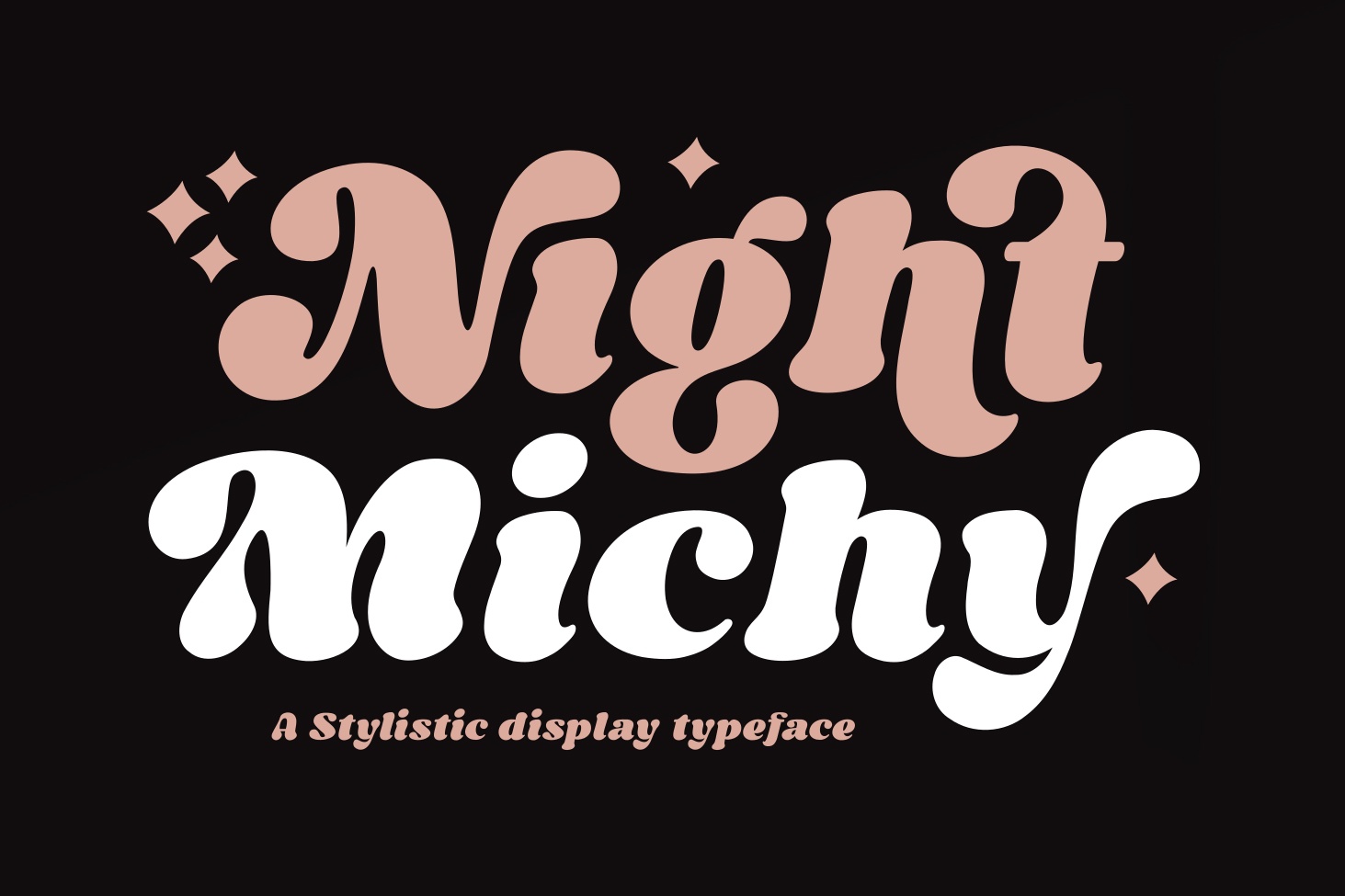Night Michy Font preview