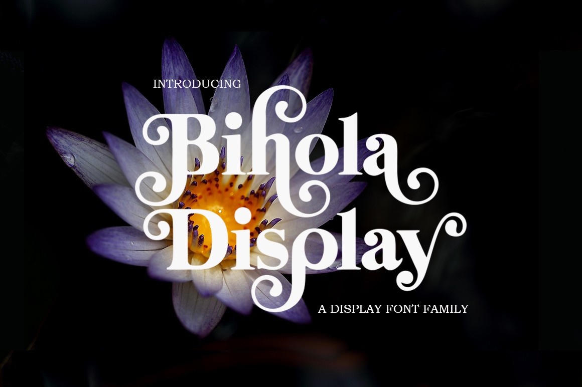 Bihola Font preview