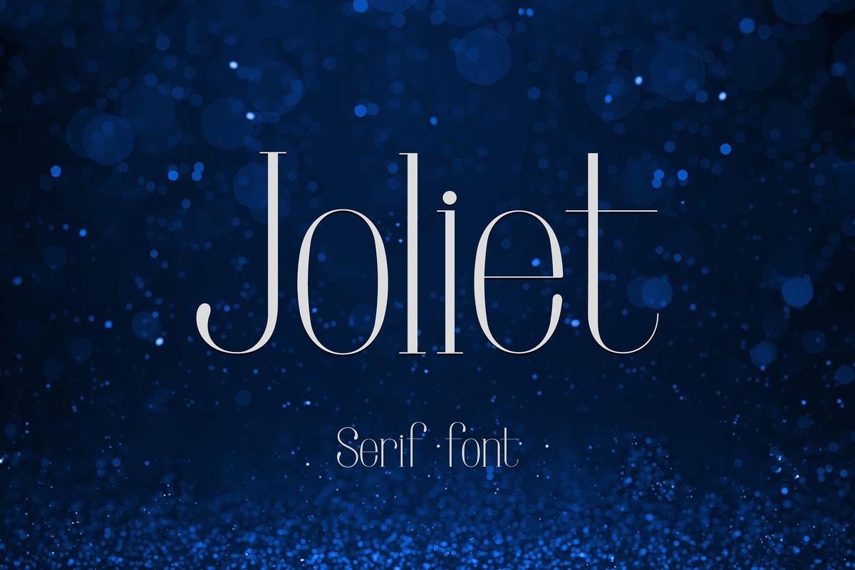 Joliet Font preview