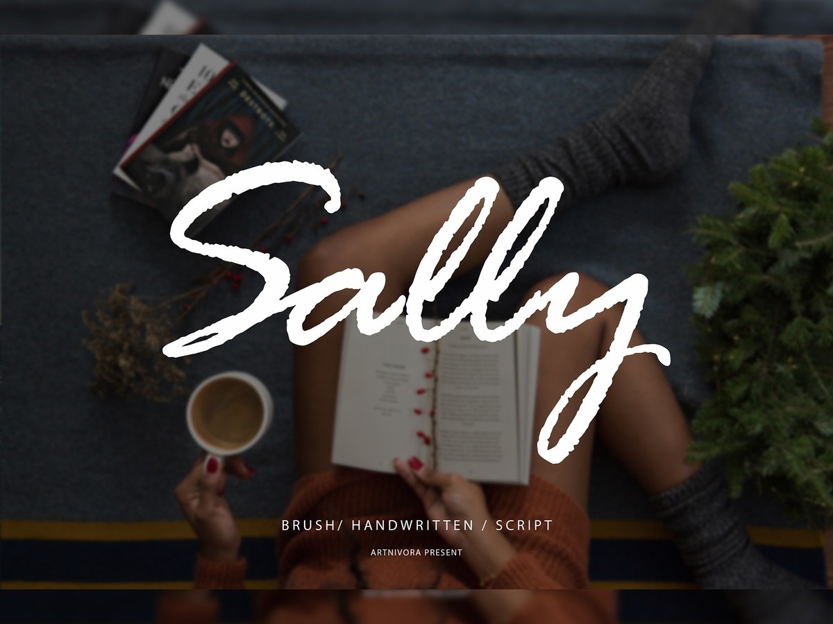 Sally Regular Font preview