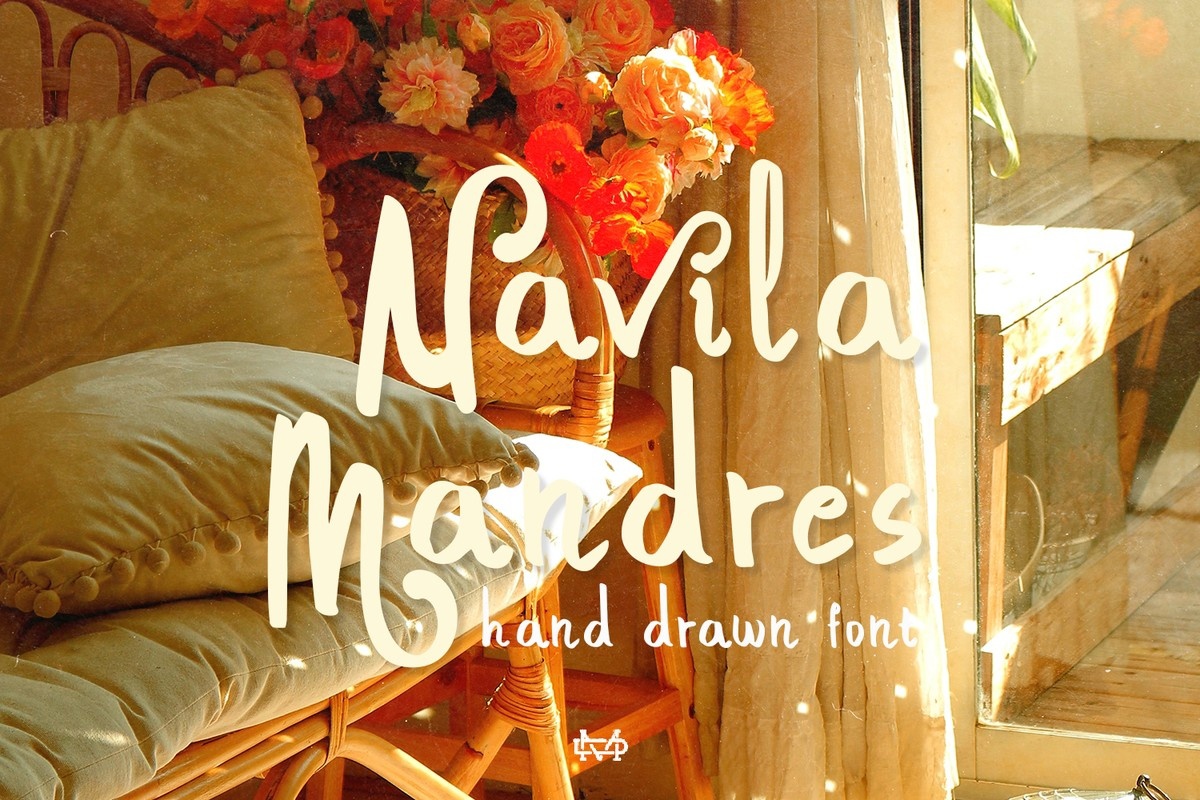 Navila Mandres Regular Font preview
