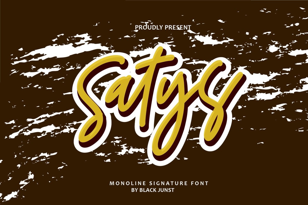 Satys Font preview