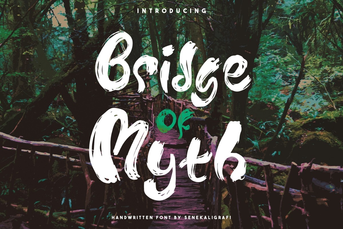 Bridge of Myth Regular Font preview