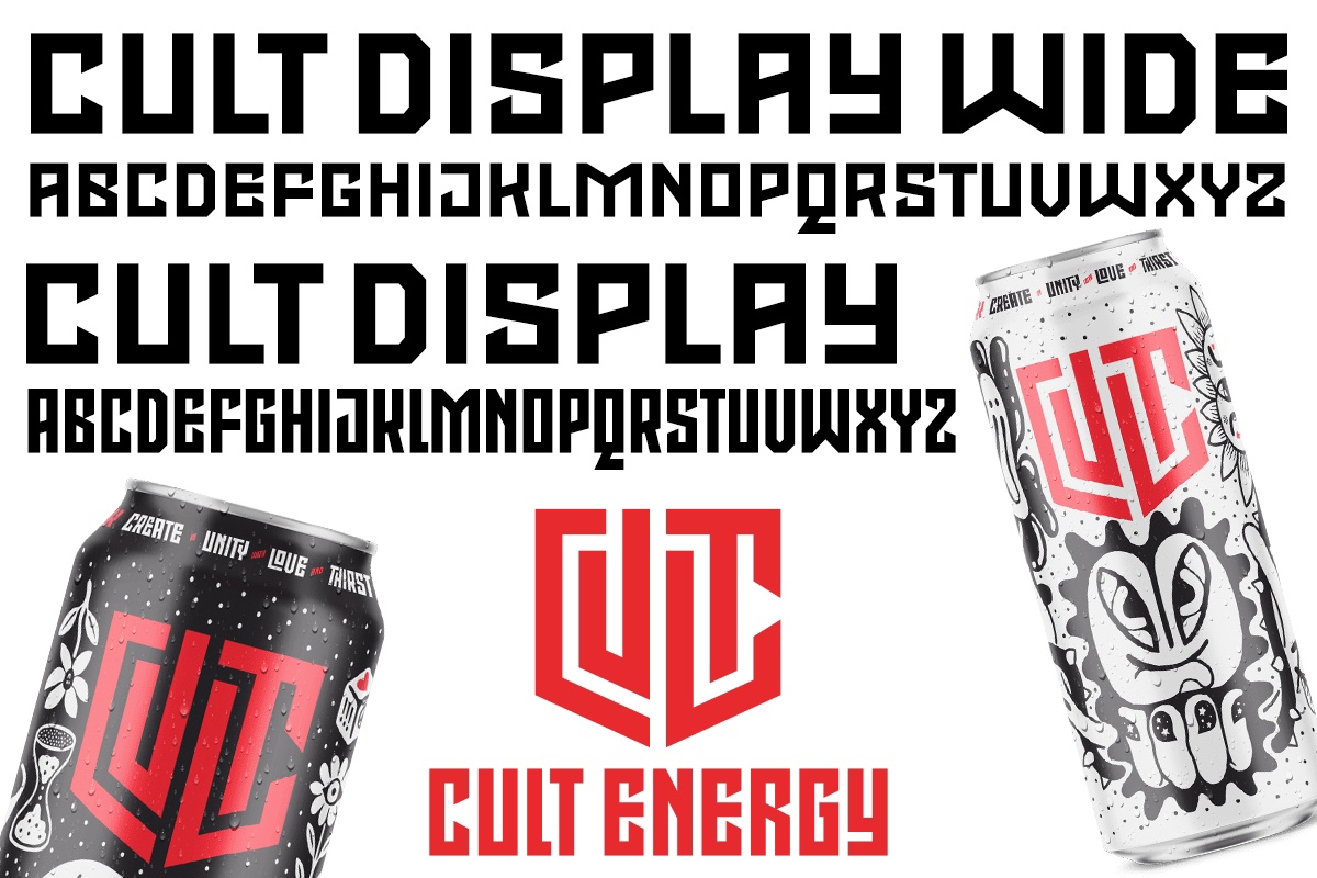 Cult Display Font preview